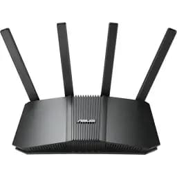 Роутер Asus RT-BE58U, чорний, WiFi 7 (2.4GHz до 688 MB/s/5GHz до 2882 MB/s), 4xGLan, 1x2.5GWan, 1xUSB 3.2, 4 зовнішніх антен
