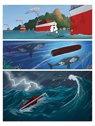 Книга для дітей Горобець-герой. Банди Нью-Йорку. Книга 2. Комікси — Роман Крижановський (українською) kni0003604 - мініатюра 6