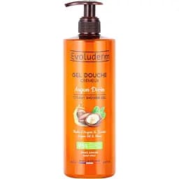 Гель для душа Evoluderm кремовый с аргановым маслом 500 мл