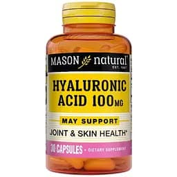 Гиалуроновая кислота Mason Natural 100 мг 30 капсул