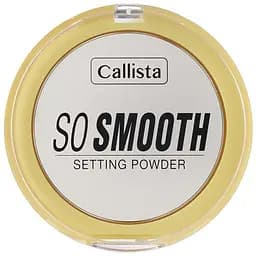 Компактна пудра для обличчя Callista So Smooth Setting Powder відтінок 01 Bake Me Up 10 г