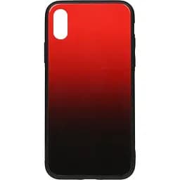 Чехол-накладка Toto Gradient Glass Case Apple iPhone XS Max Red