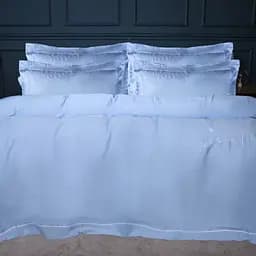 Простирадло на гумці MirSon Imperial Tencel №04 Blue 60х120 см (2200010754643) - мініатюра 5