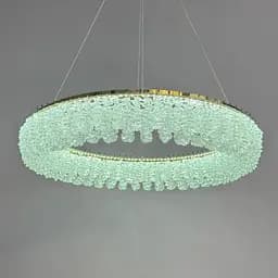 Кришталева підвісна LED-люстра Linisoln 7903-600 100 W, 60 см, 14-19 м2 - мініатюра 6