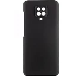 Чехол Silicone Cover Lakshmi Full Camera (AAA) для Xiaomi Redmi Note 9s / Note 9 Pro /Note 9 Pro Max Черный / Black