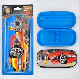 Пенал С 29833 Авто, на молнии, на блистере (6900067298331) МИКС