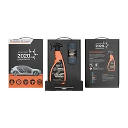 Набор Polychrom 2020 матовый полироль для пластика и винила с ароматом гуавы Cockpit Reiniger 500 мл + микрофибра