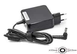 Блок живлення для ноутбуків PowerPlant ACER, ASUS 220V, 19V 65W 3.42A (5.5 x 2.5) wall mount (WM-AC65F5525)