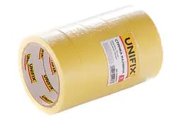 Стрічка малярна Unifix 30 мм x 40 м жовта (в упаковці 6 шт.) - мініатюра 2