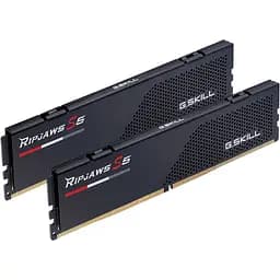 Модуль пам'яті DDR5 G.Skill Ripjaws S5 2x16GB 5600MHz Black [F5-5600J4040C16GX2-RS5K] [148697] - мініатюра 2
