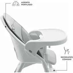 Стільчик для годування Kinderkraft Dinnly Grey (KHDINN00LGR0000) - мініатюра 10
