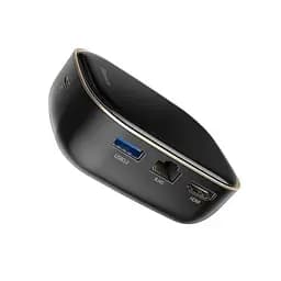 Мультипортовий адаптер USB Хаб Baseus Multi-Functional Charger Type-C CAHUB-AU01 Black - мініатюра 4