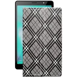 Чохол StatusCASE з екошкіри для планшету Tecno Tab P704a 4G Клітинки