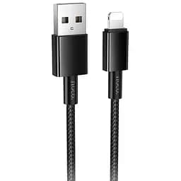 Дата кабель Hoco X119 Energy USB to Lightning 2.4A (1m) Black