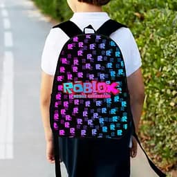Рюкзак детский роблокс "Roblox" 34х27см, городской ранец для мальчика с принтом (00373)