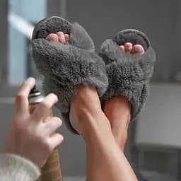 Кімнатні капці MBM My Home Rada розмір 36-37 антрацит (SL-02 36-37 ANTHRACITE) - мініатюра 7