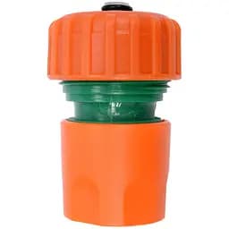 Муфта швидкоз'ємна Flo з водо-стопом для водяного шланга 3/4" (89004)