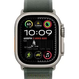 Ремінець нейлоновий для смарт-годинника Garmin 42,44,45,46,49 mm, Trail, зелений, тканинний ремінець з регулятором довжини, на липучці, сумісний зі смарт-годинниками Garmin, ArmorStandart (ARM82563) - мініатюра 2