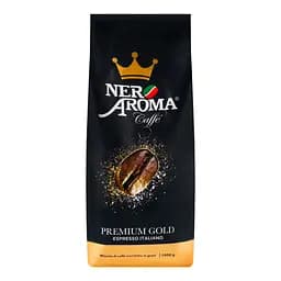 Кава в зернах Nero Aroma Premium Gold, 1 кг (881650) - мініатюра 3