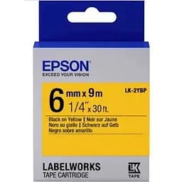 Картридж с лентой Epson LK2YBP для принтеров LW-300/LW-400/LW-400VP/LW-600P/LW-700/LW-Z710/LW-900P/LW teh0015189