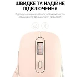 Миша OfficePro Wireless рожева (M230P) - мініатюра 6