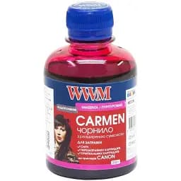 Чернила WWM Universal Carmen для Сanon серий PIXMA iP/iX/MP/MX/MG Magenta 200г (CU/M)