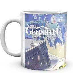 Кружка GeekLand Genshin Impact Геншин Импакт Эмбер Джин Лиза Кейа GN 02.492 330 мл белая