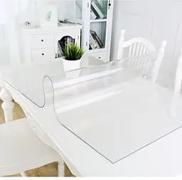 М'яке скло в рулонах Soft Glass Ширина - 1.35м Довжина - 20м (товщина 0,6мм) Прозоре - мініатюра 6