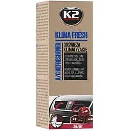 Очисник кондиціонера антибактеріальний K2 Klima Fresh Cherry 150 мл аерозоль (K222CH) - мініатюра 3