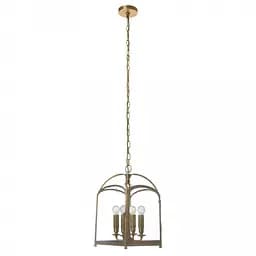 Люстра Brille подвесная лофт E14 PB (BKL-563S/4)