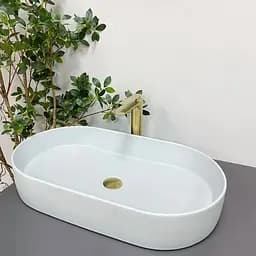 Умивальник VBI Verona 70 SMOKE blue накладний VBI-011307, Синий