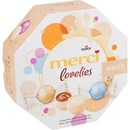 Цукерки Merci Lovelies White 185 г