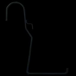 Кріплення металеве для балконних горщиків Serinova Wire, 1 шт. (HB05-Siyah)