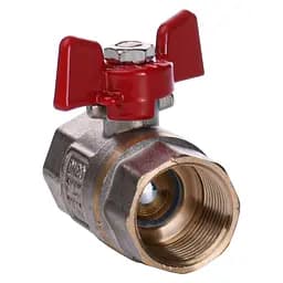 Кран кульовий прямий Q Professional 3/4″ ВВ КБ PN40 QP151 - мініатюра 3