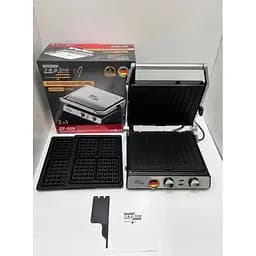 Контактний гриль-вафельниця 2в1 Zepline ZP-809 3500W - мініатюра 5