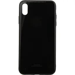 Чохол-накладка Toto Pure Glass Case Apple iPhone XS Max Black - мініатюра 3