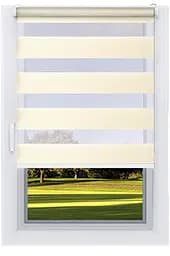 Рулонні штори День-Ніч Пудра 160*160