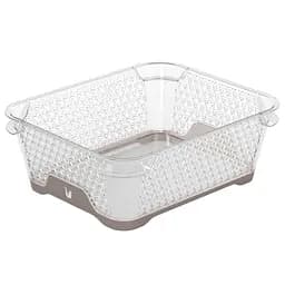 Ящик для зберігання Keeeper mini funcion А-6, 20х16х7 см коричневий (369.3)