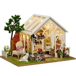 3D конструктор Румбокс Квіткова оранжерея своїми руками, світлові ефекти (A-067-B)