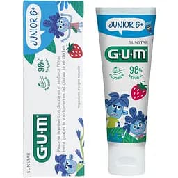 Зубная паста-гель GUM Junior Strawberry 50 мл