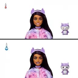 Лялька Barbie Cutie Reveal Зимовий блиск, Совеня (HJL62) - мініатюра 7