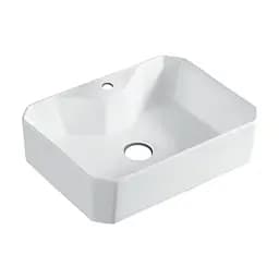 Раковина накладна Volle Arte 50x37x13,5 см white 1301.005451, Білий