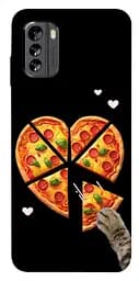 Чохол Demsky Pizza Love Cat для Nokia G60