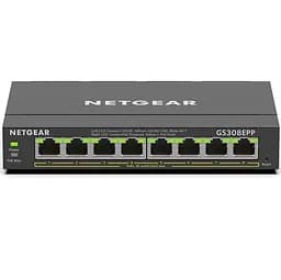 Комутатор GS308EPP 8xGE PoE, 123Вт, WebSmart NETGEAR teh0018245 - мініатюра 2