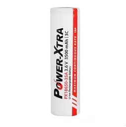 Акумулятор Li-Ion PX 18650, 3500mAh, 3.7V, WHITE