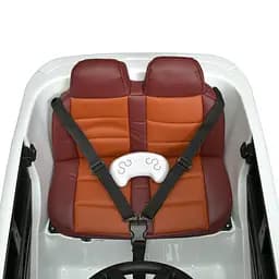 Дитячий електромобіль-джип Bambi Racer M 4837EBLR-1 білий до 40 кг - мініатюра 3