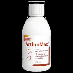 Вітамінно-мінеральна добавка Dolfos ArthroMax Dogs & Cats для правильного функціонування суглобів 250 мл