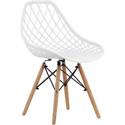 Стул Leobert Sakai ажурная спинка Белый