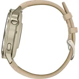 Смарт-годинник Garmin Venu 4 41 мм Lunar Gold with Light Sand Leather Band [010-03013-03] [153834] - мініатюра 8