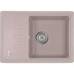Мийка кухонна Zerix ZS-6243S-06 Бежева (ZX4573)